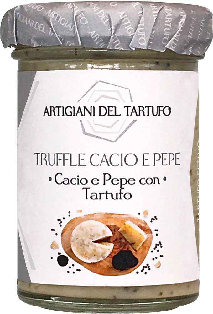 Cacio e Pepe sauce with Truffle - 130g - Artigiani del Tartufo