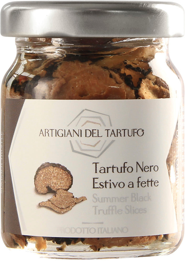 Summer Black Truffle Slices - 85g - Artigiani del Tartufo