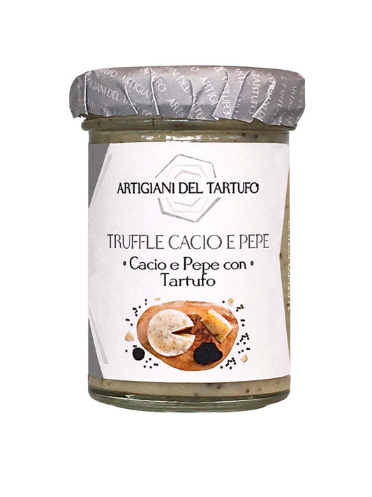 Cacio e Pepe sauce with Truffle - 130g - Artigiani del Tartufo