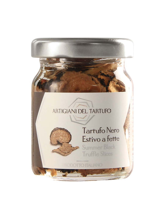 Summer Black Truffle Slices - 85g - Artigiani del Tartufo